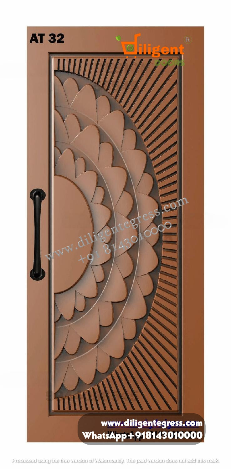 DEPL AT 32 Teakwood carving door