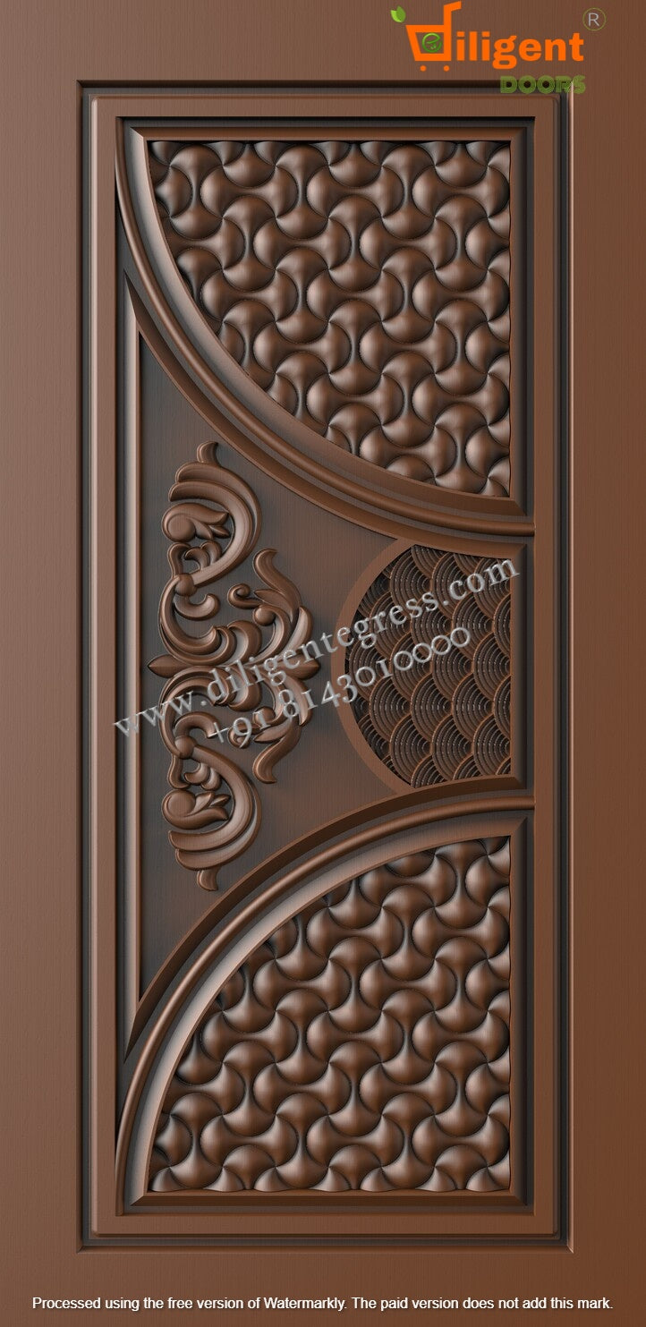 DEPL ENG 26 Teakwood carving door