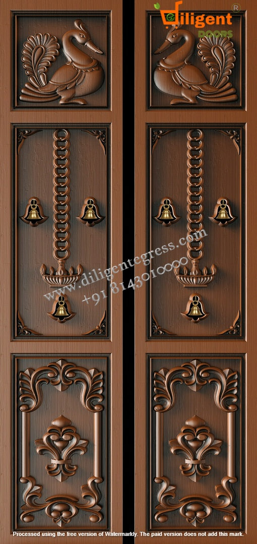 DEPL N.SKY 118 POOJA DOOR - DOUBLE