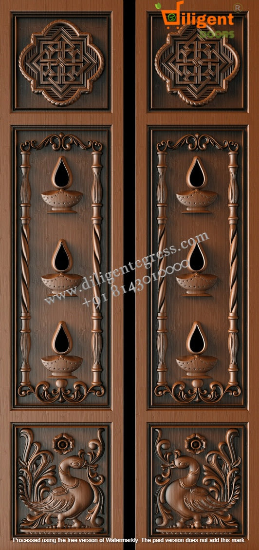 DEPL N.SKY 120 POOJA DOOR - DOUBLE