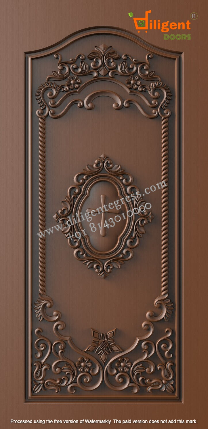 DEPL NF 3 Teakwood carving door