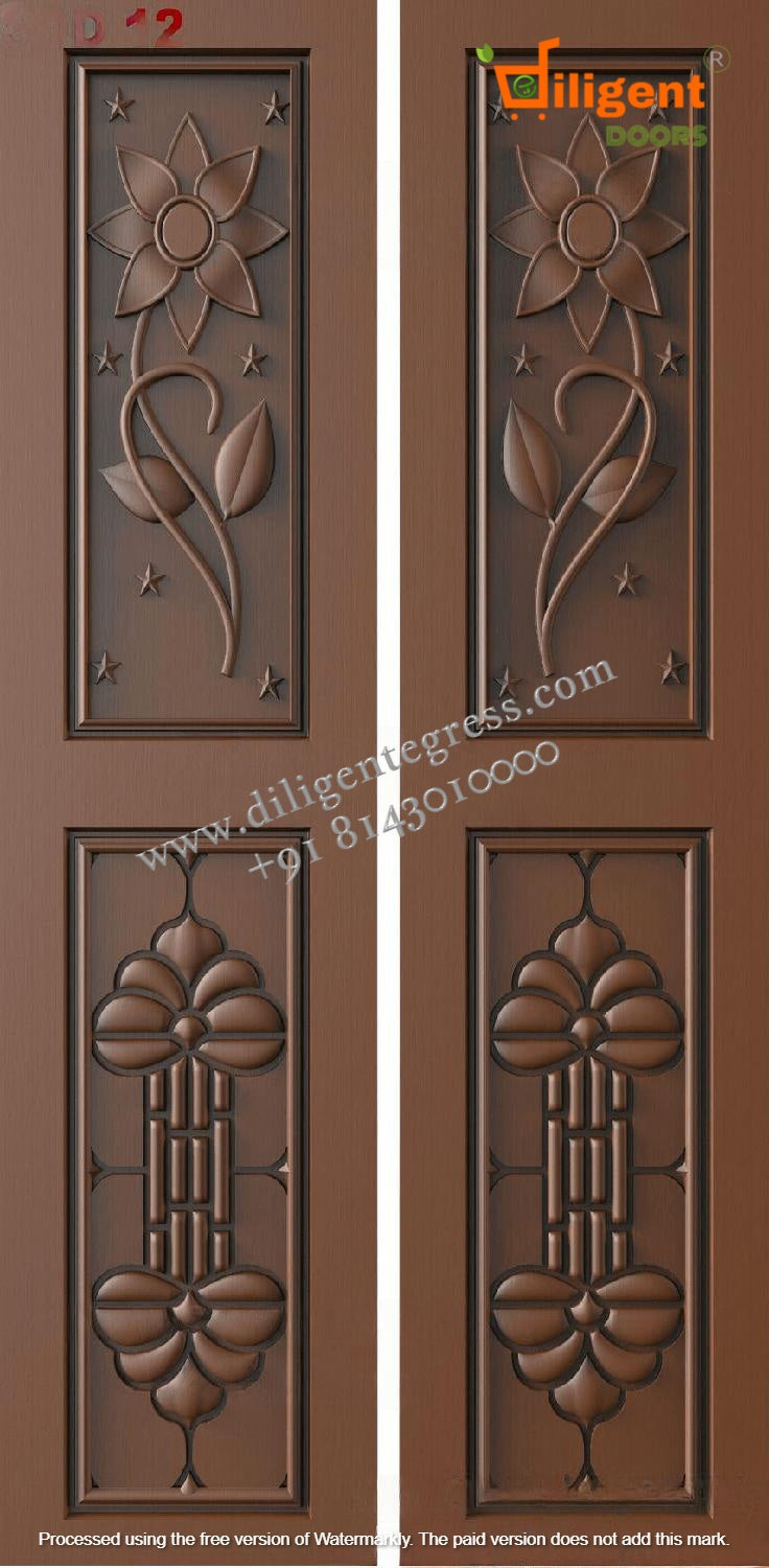 DEPL SDD 12 Teakwood carving door- Double