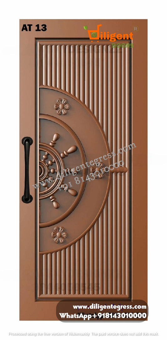 DEPL AT 13 Teakwood carving door