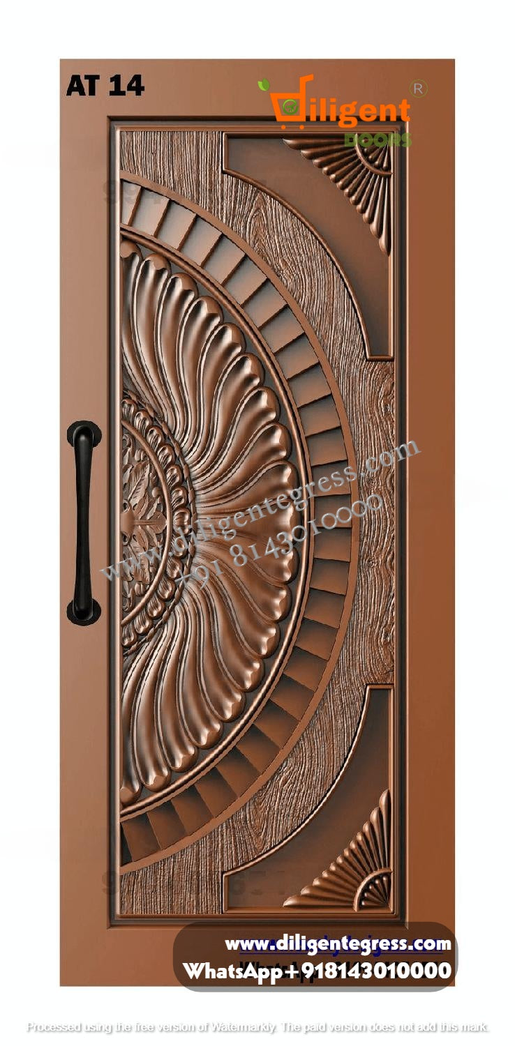 DEPL AT 14 Teakwood carving door