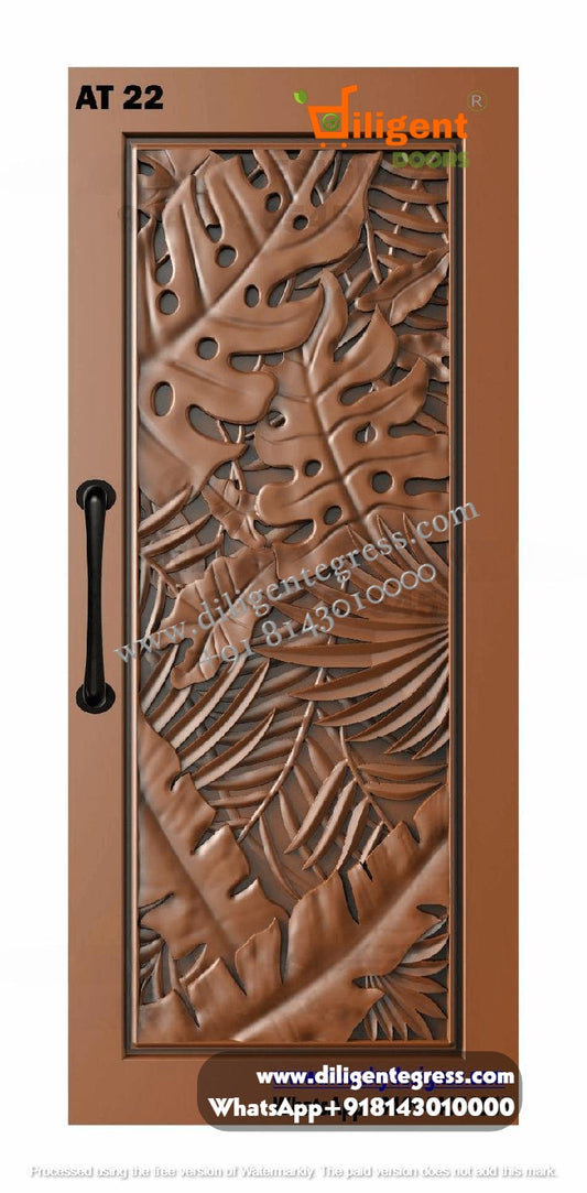 DEPL AT 21 Teakwood carving door