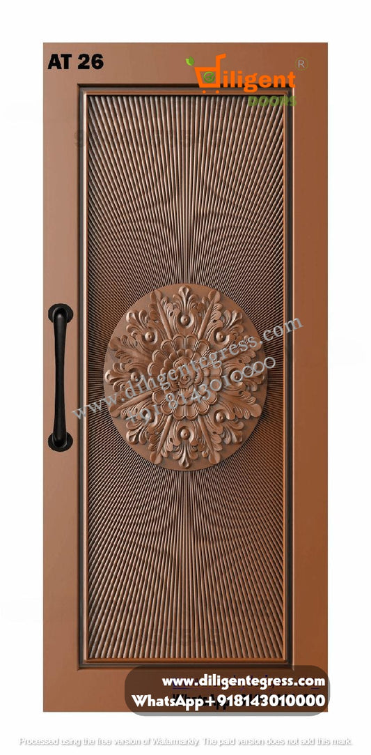 DEPL AT 26 Teakwood carving door