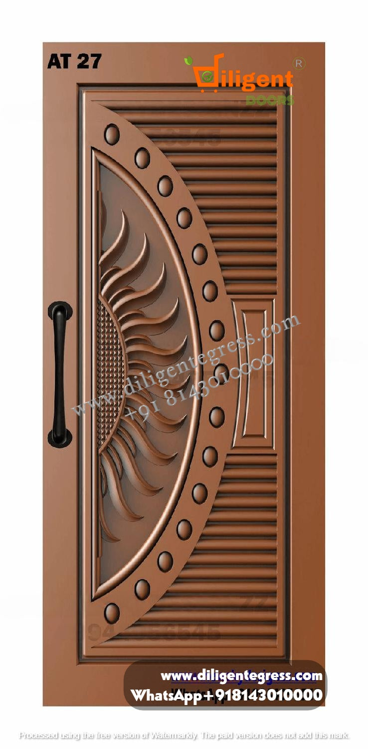 DEPL AT 27 Teakwood carving door