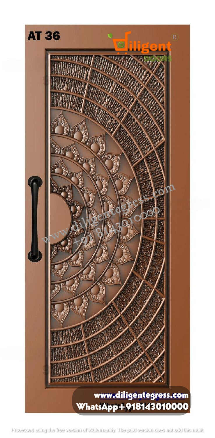 DEPL AT 36 Teakwood carving door