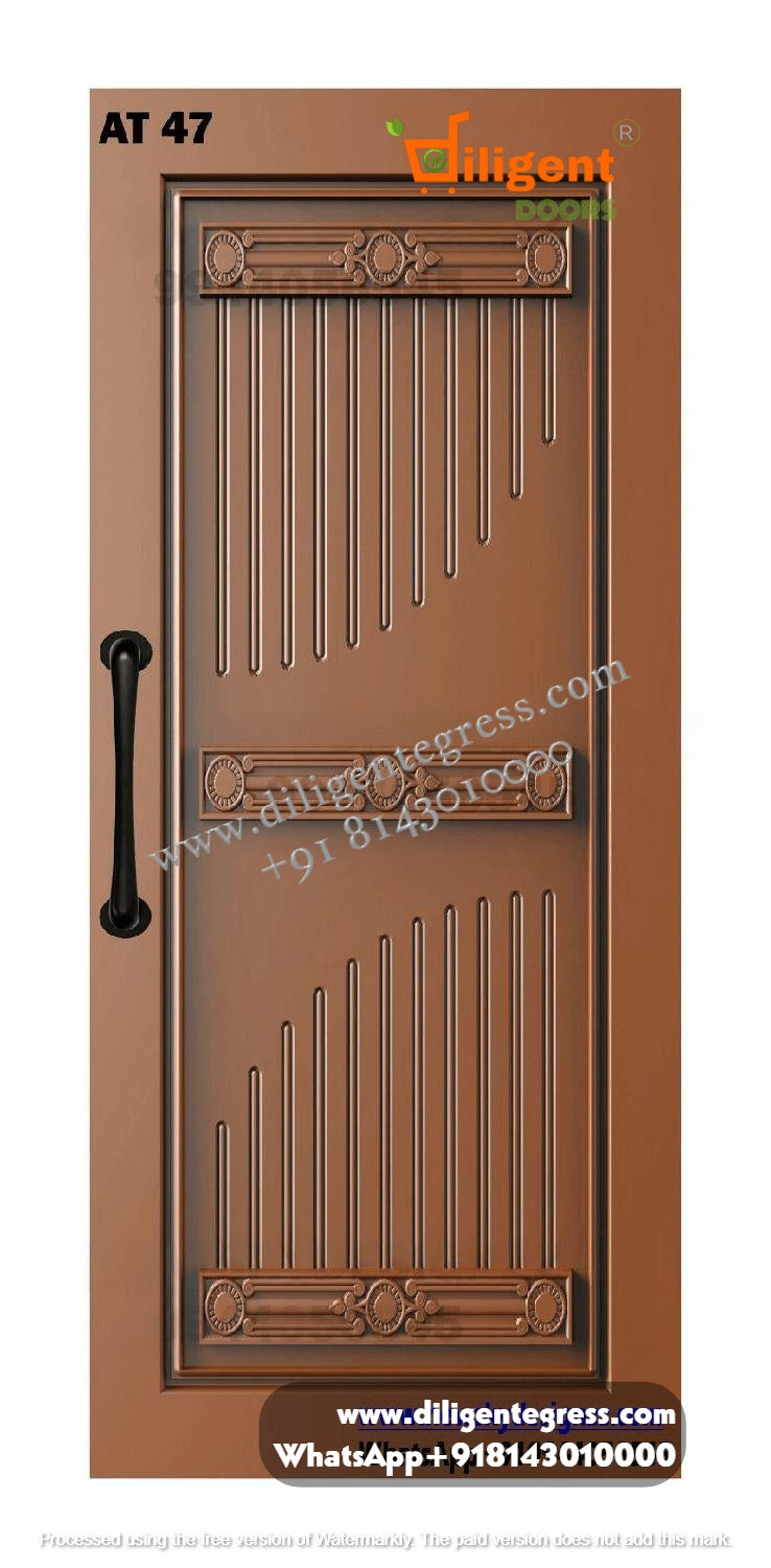 DEPL AT 47 Teakwood carving door