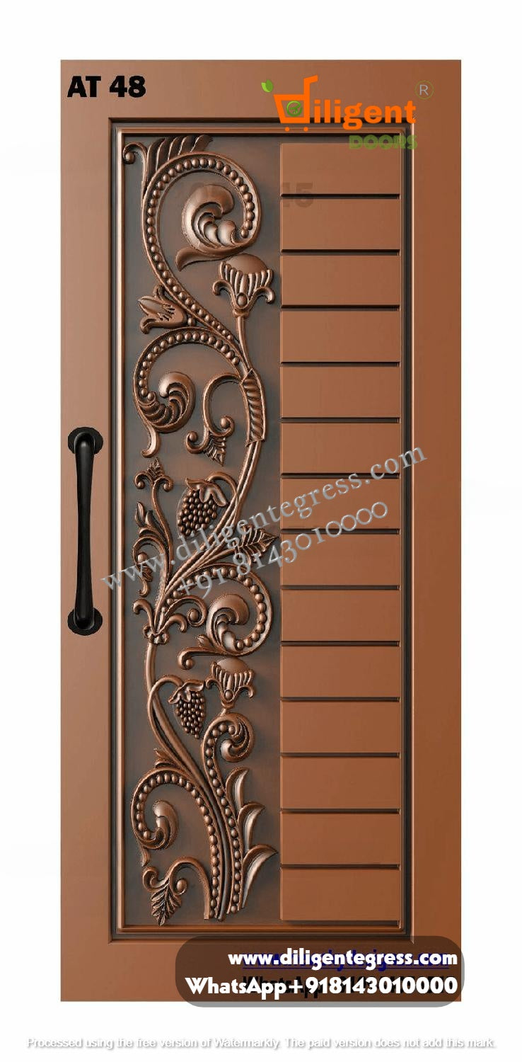 DEPL AT 48 Teakwood carving door