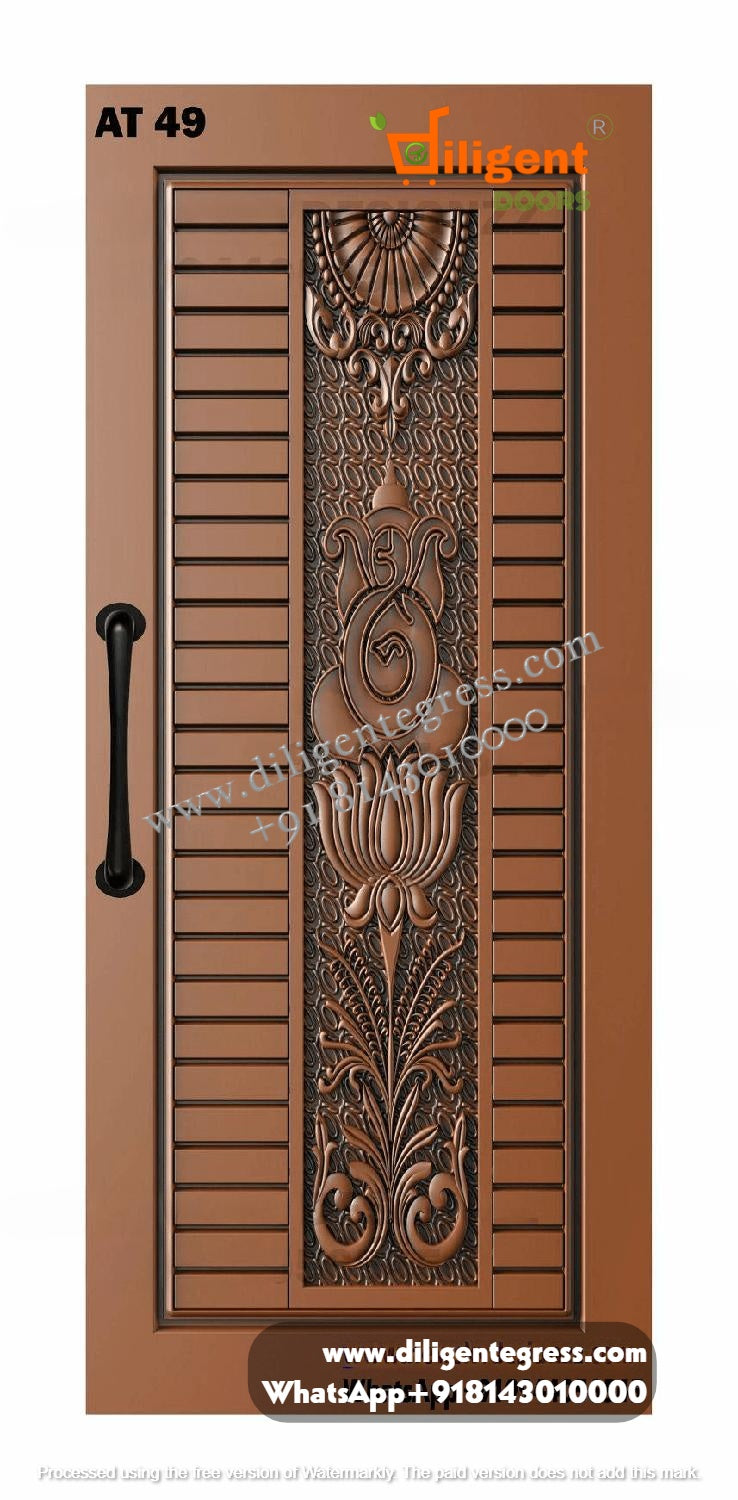 DEPL AT 49 Teakwood carving door