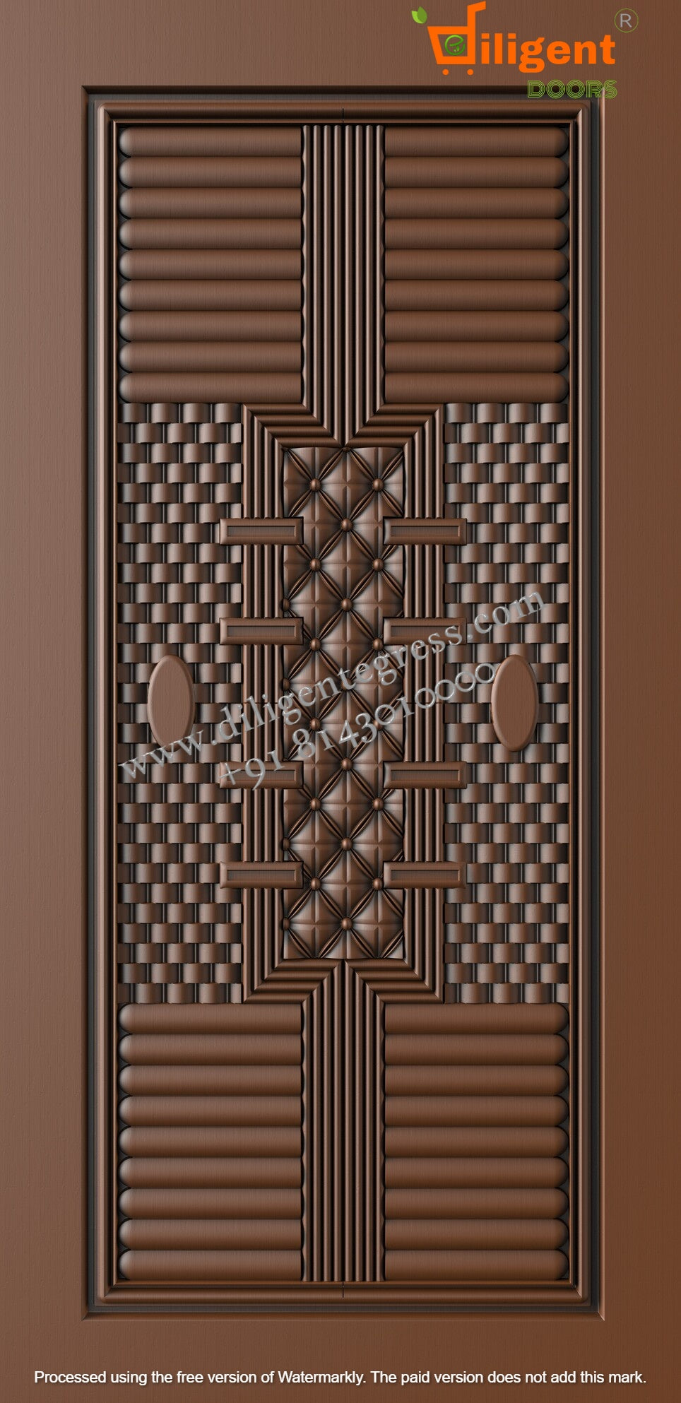 DEPL ENG 01 Teakwood carving door