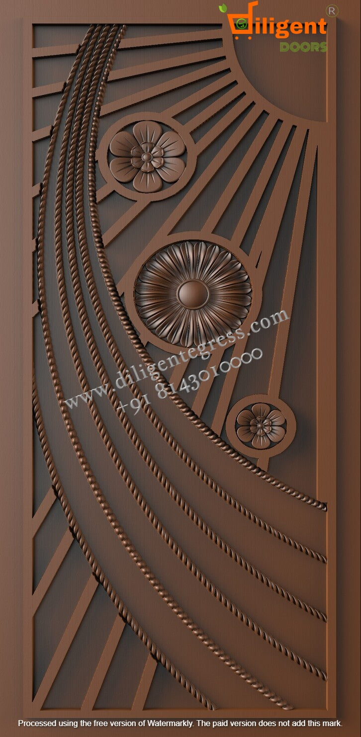 DEPL ENG 03 Teakwood carving door