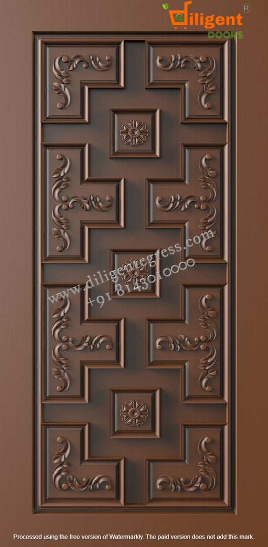 DEPL ENG 09 Teakwood carving door