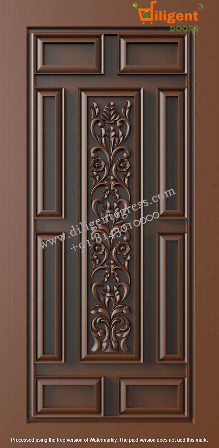 DEPL ENG 10 Teakwood carving door