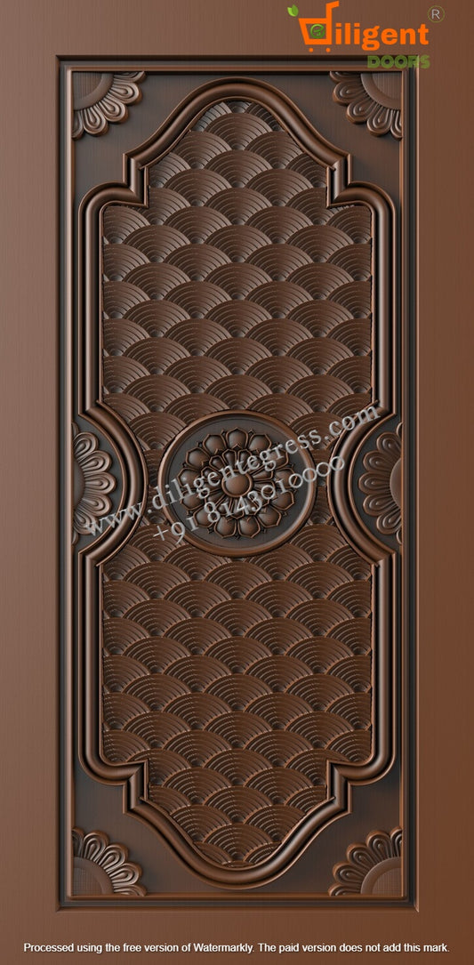 DEPL ENG 15 Teakwood carving door