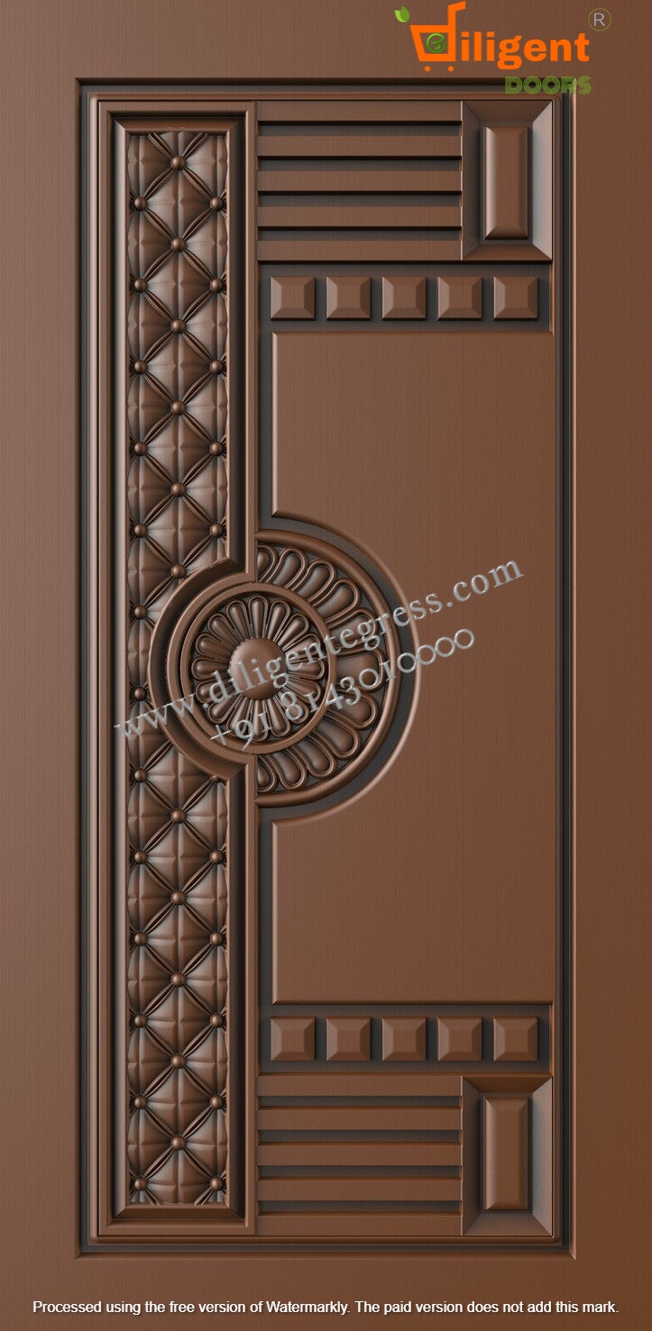 DEPL ENG 17 Teakwood carving door