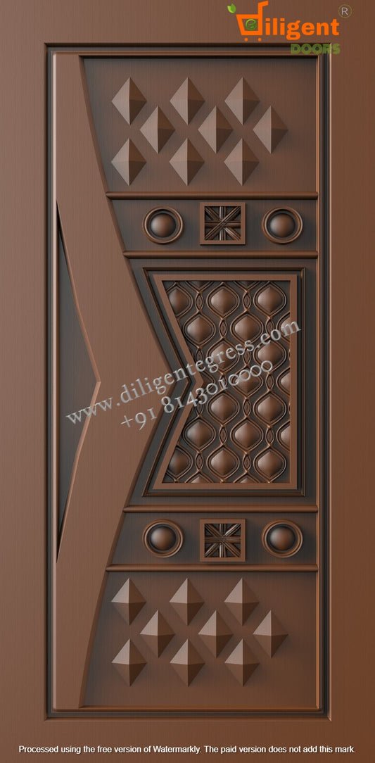 DEPL ENG 18 Teakwood carving door