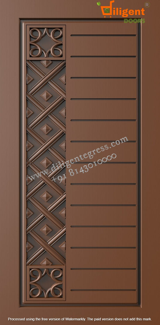 DEPL ENG 19 Teakwood carving door