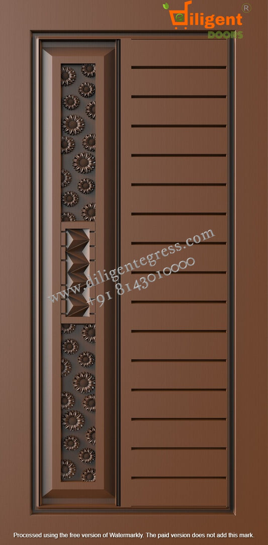 DEPL ENG 23 Teakwood carving door