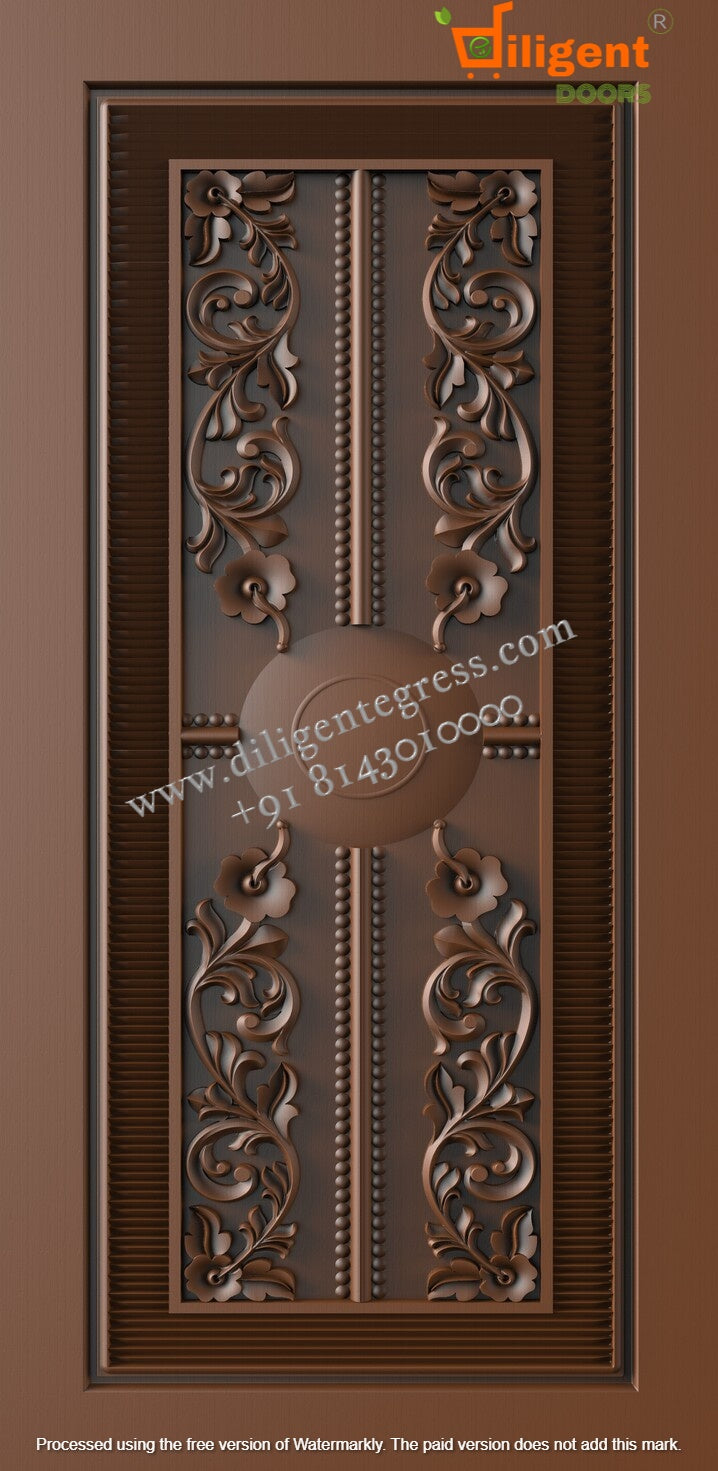 DEPL ENG 24 Teakwood carving door