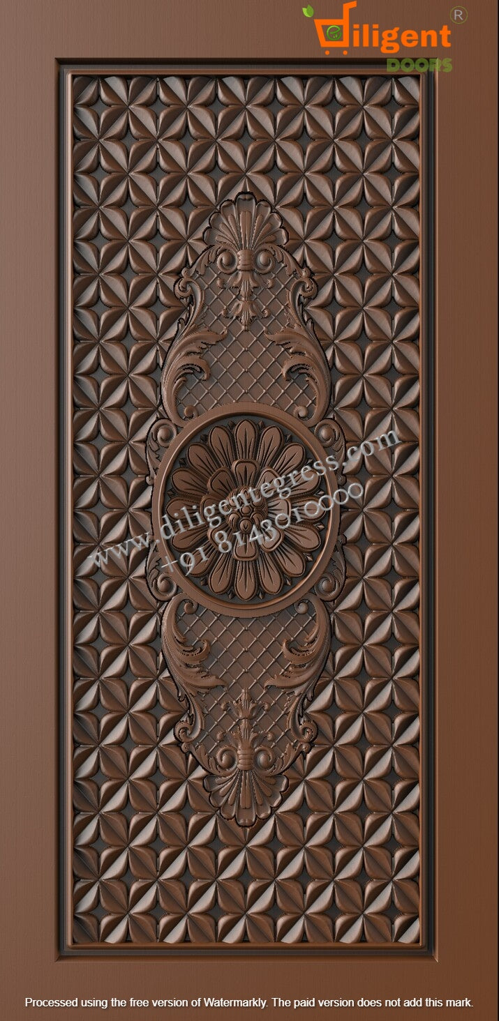 DEPL ENG 29 Teakwood carving door