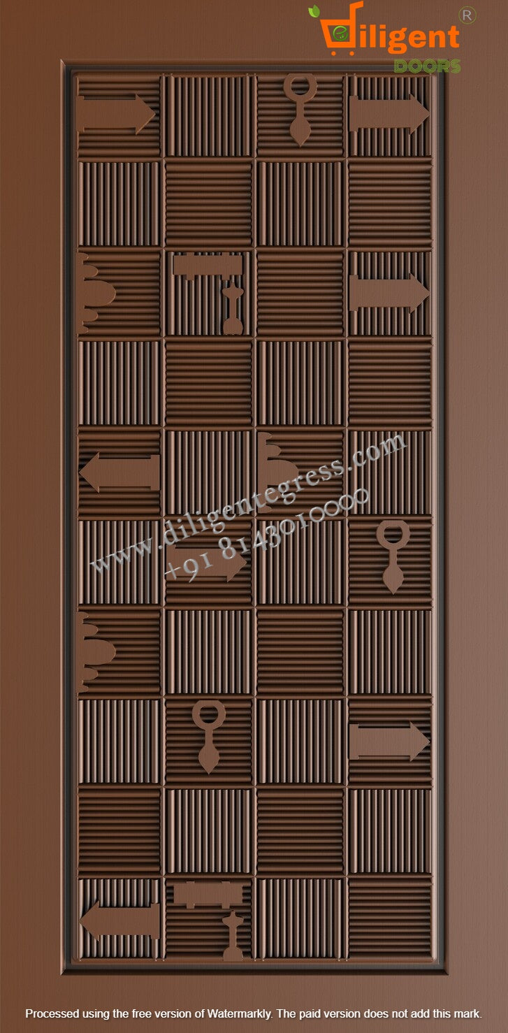 DEPL ENG 30 Teakwood carving door