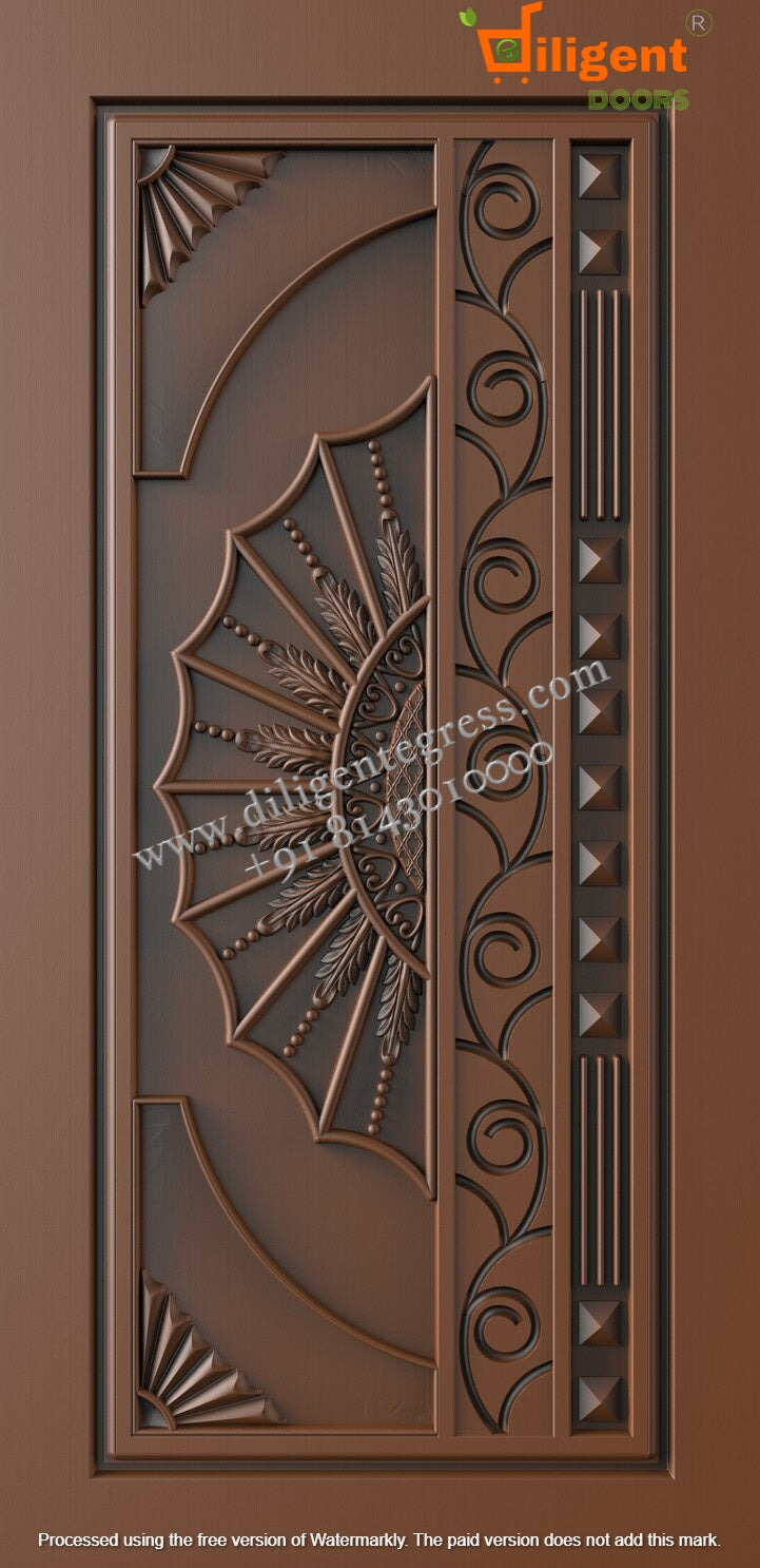 DEPL ENG 33 Teakwood carving door