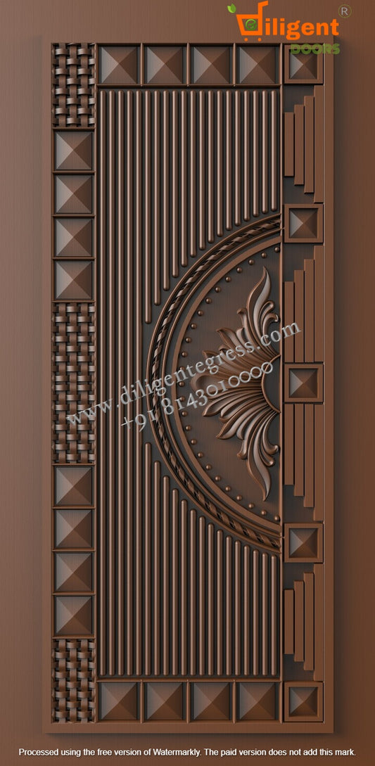 DEPL ENG 37 Teakwood carving door