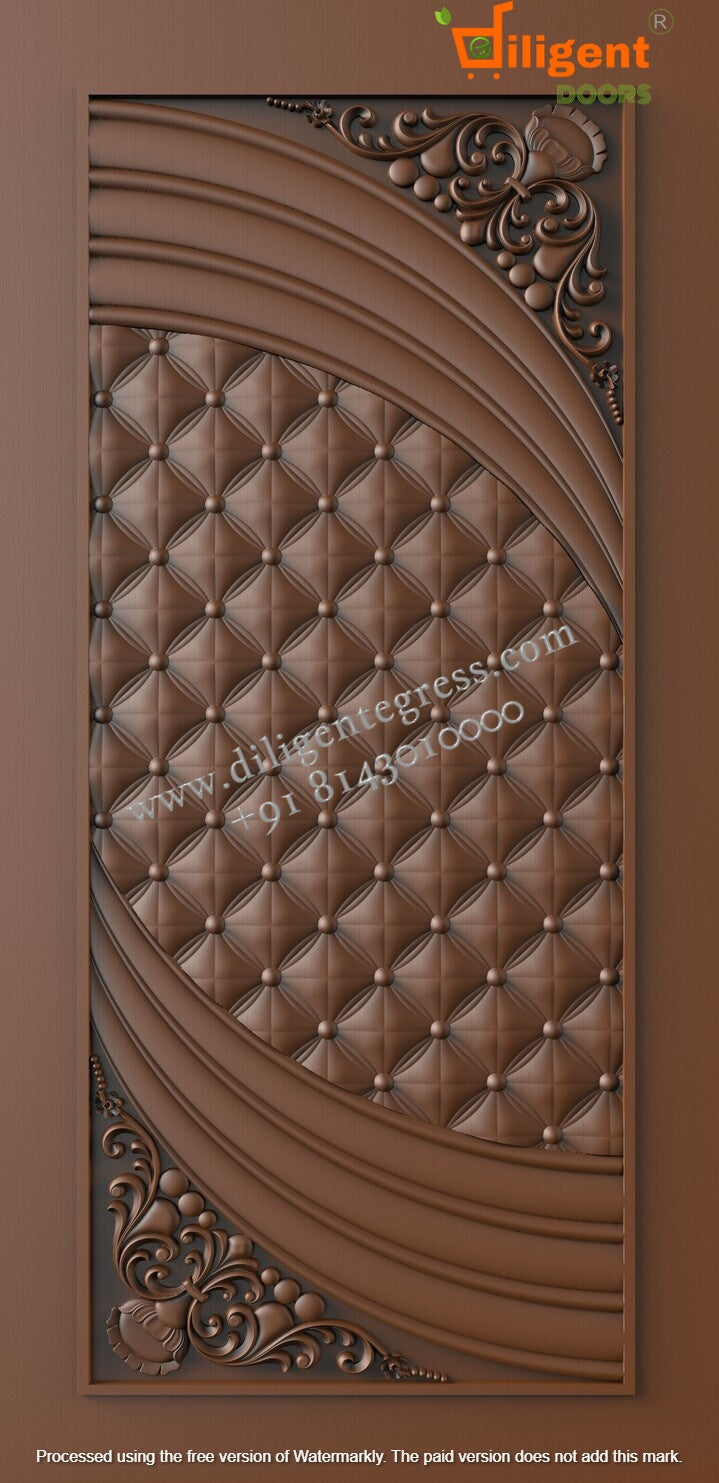 DEPL ENG 43 Teakwood carving door