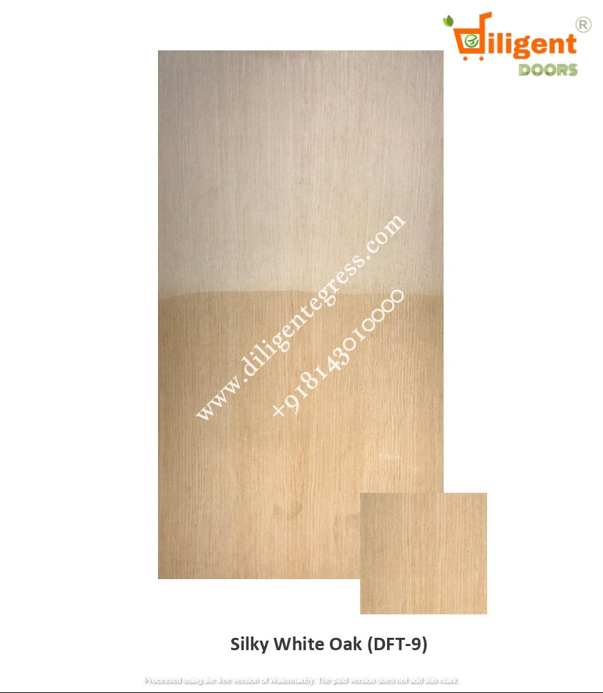 Veneer Sheet 3mm thick 8'x4' - Silky white Oak (DFT-9)