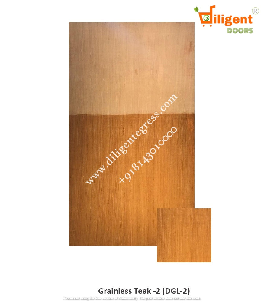 Veneer Sheet 3mm thick 8'x4' - Grainless teak-2(DGL-2)