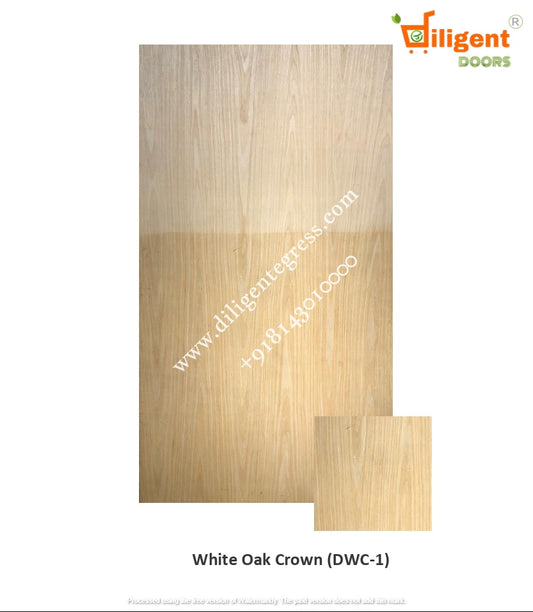 Veneer Sheet 3mm thick 8'x4' - White Oak Crown (DWC-1)