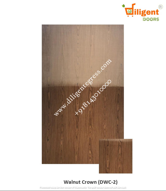 Veneer Sheet 3mm thick 8'x4' - Walnut Crown (DWC-2)