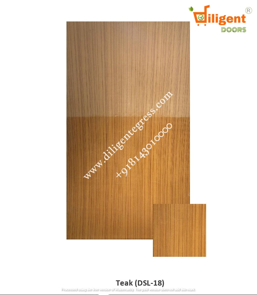 Veneer Sheet 3mm thick 8'x4' - Teak (DSL-18)