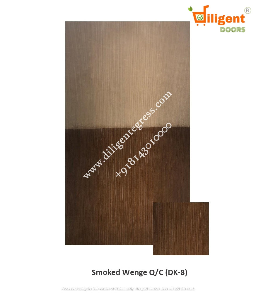 Veneer Sheet 3mm thick 8'x4' - Smoked Wenge Q/C (DK-8)