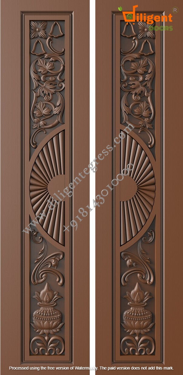 DEPL LDD 12 Teakwood carving door- Double