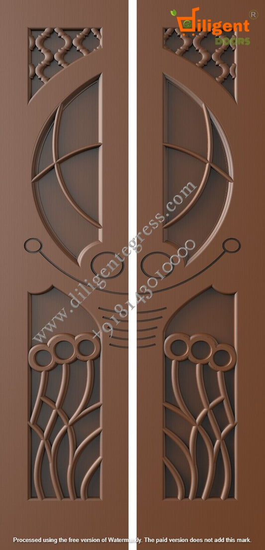 DEPL LDD 29 Teakwood carving door- Double