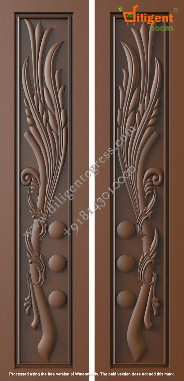 DEPL LDD 31 Teakwood carving door- Double