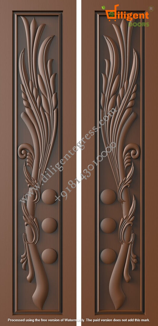 DEPL LDD 31 Teakwood carving door- Double