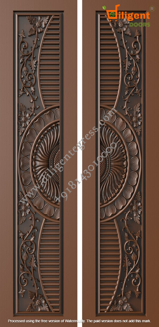 DEPL LDD 41 Teakwood carving door- Double