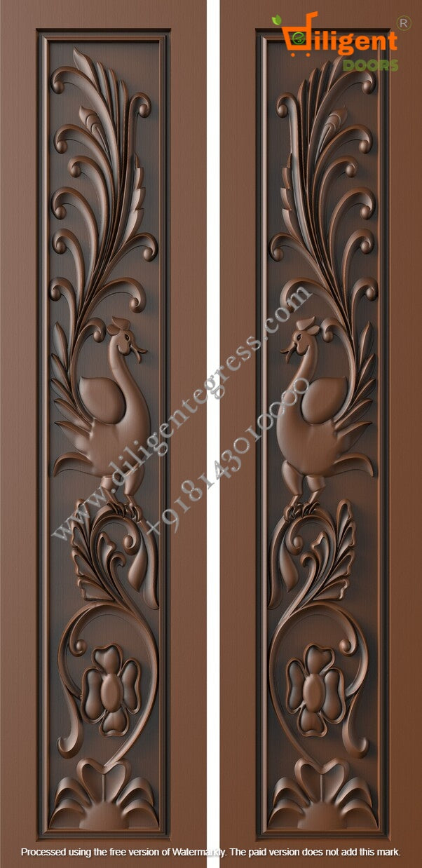 DEPL LDD 45 Teakwood carving door- Double