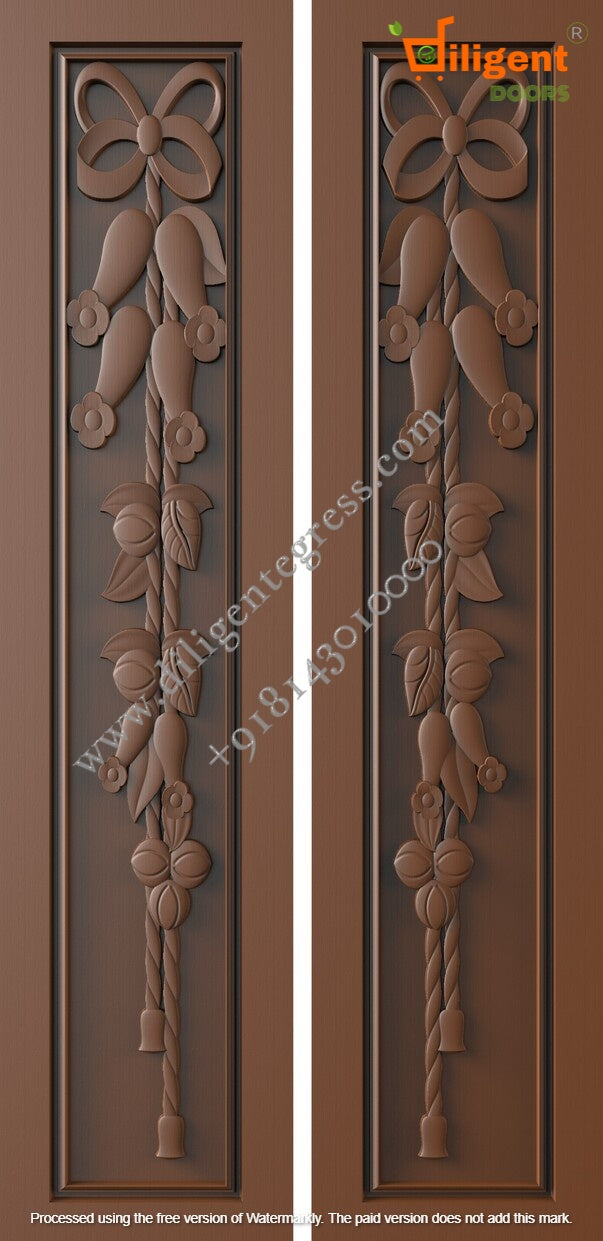 DEPL LDD 46 Teakwood carving door- Double