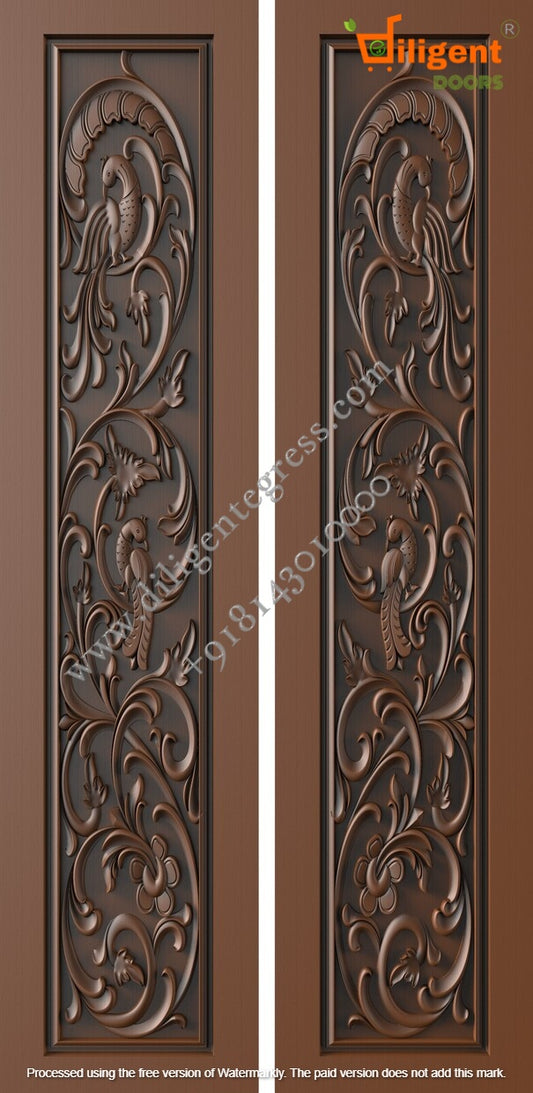 DEPL LDD 47 Teakwood carving door- Double