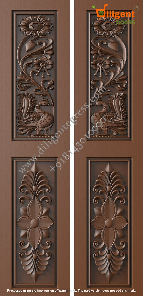 DEPL LDD 7 Teakwood carving door- Double