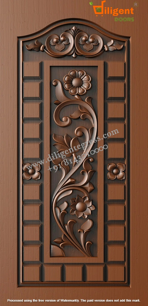 DEPL N.SKY-002 (EPIC) Teakwood carving door