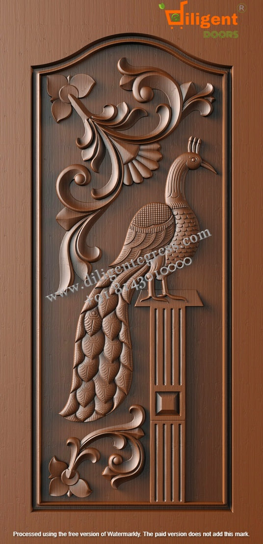 DEPL N.SKY-004 (EPIC) Teakwood carving door