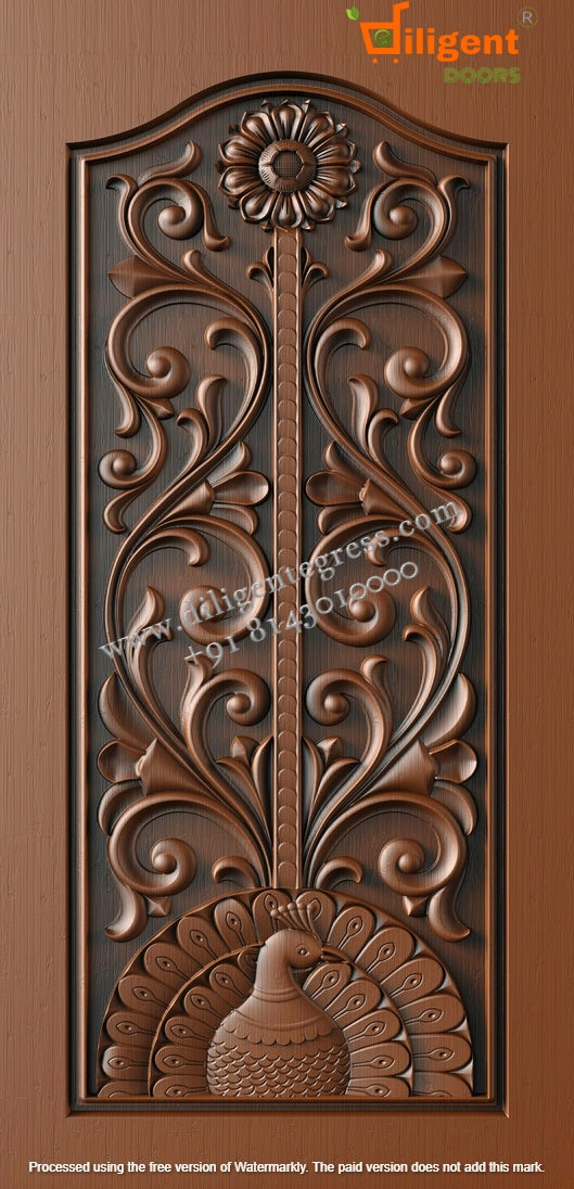 DEPL N.SKY-005 (EPIC) Teakwood carving door