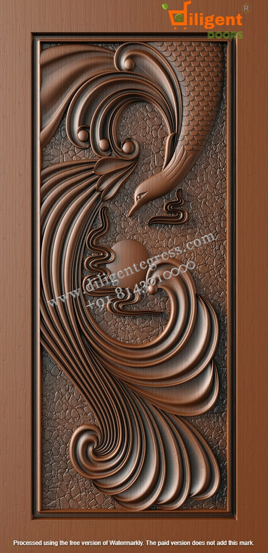 DEPL N.SKY-012 (EPIC) Teakwood carving door