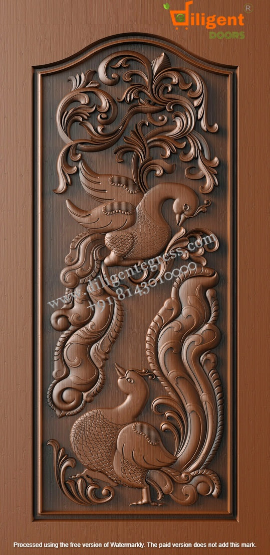 DEPL N.SKY-020 (EPIC)Teakwood carving door